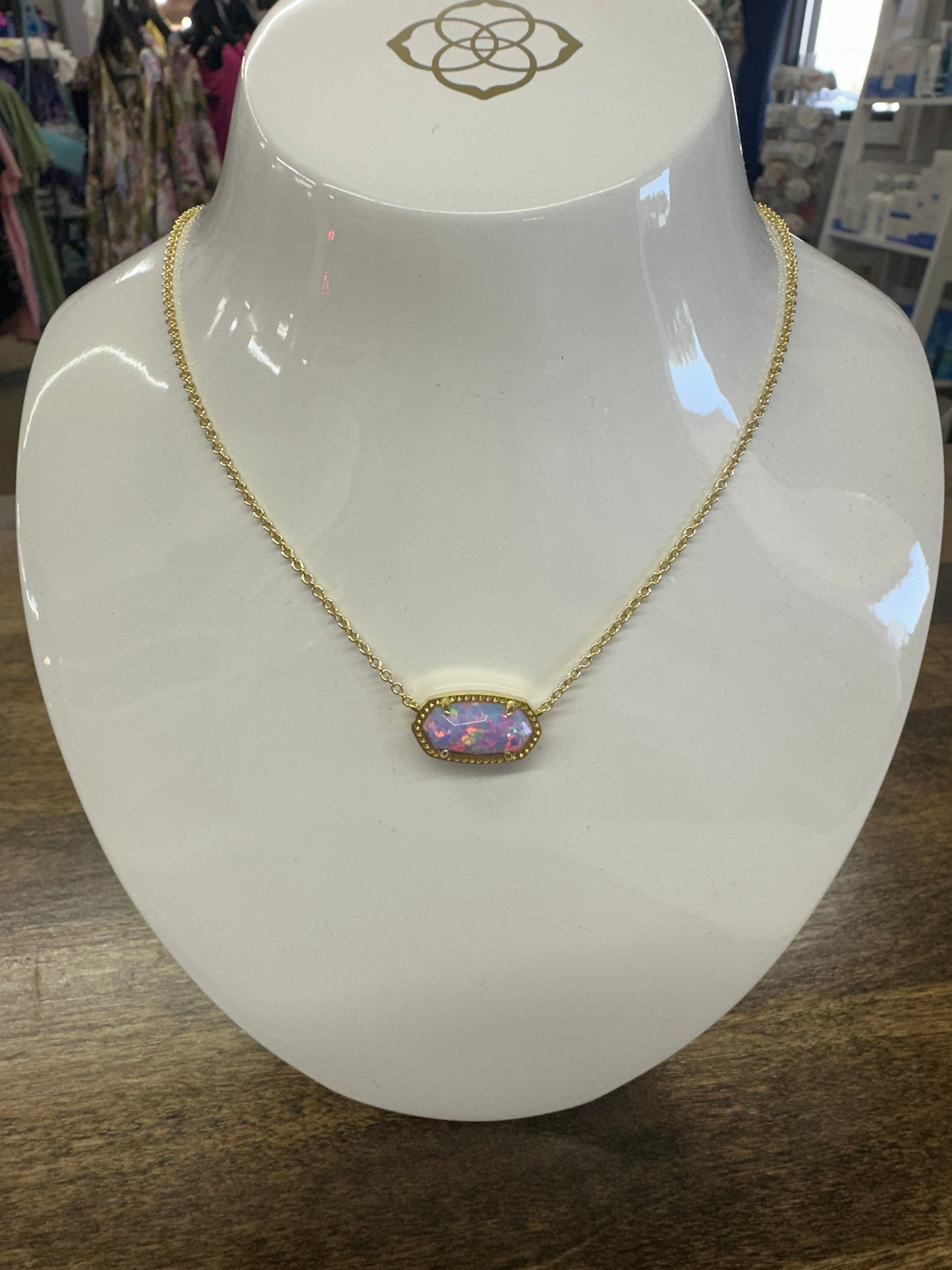 Kendra Scott Elisa Gold Lilac Opal