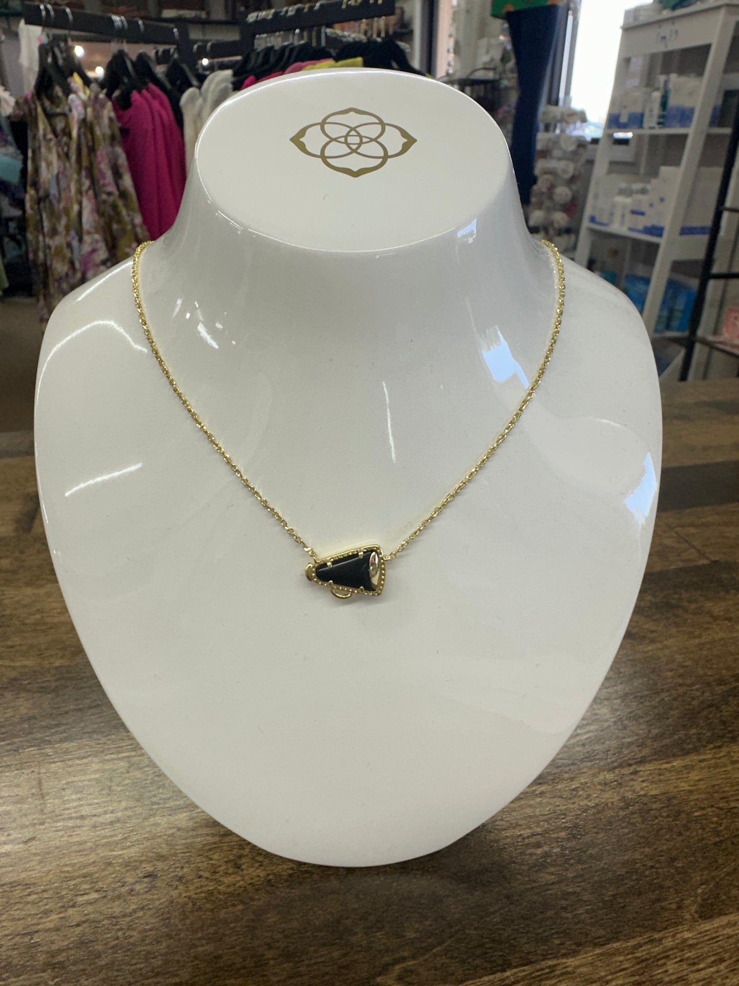 Kendra Scott Cheer Gold Black
