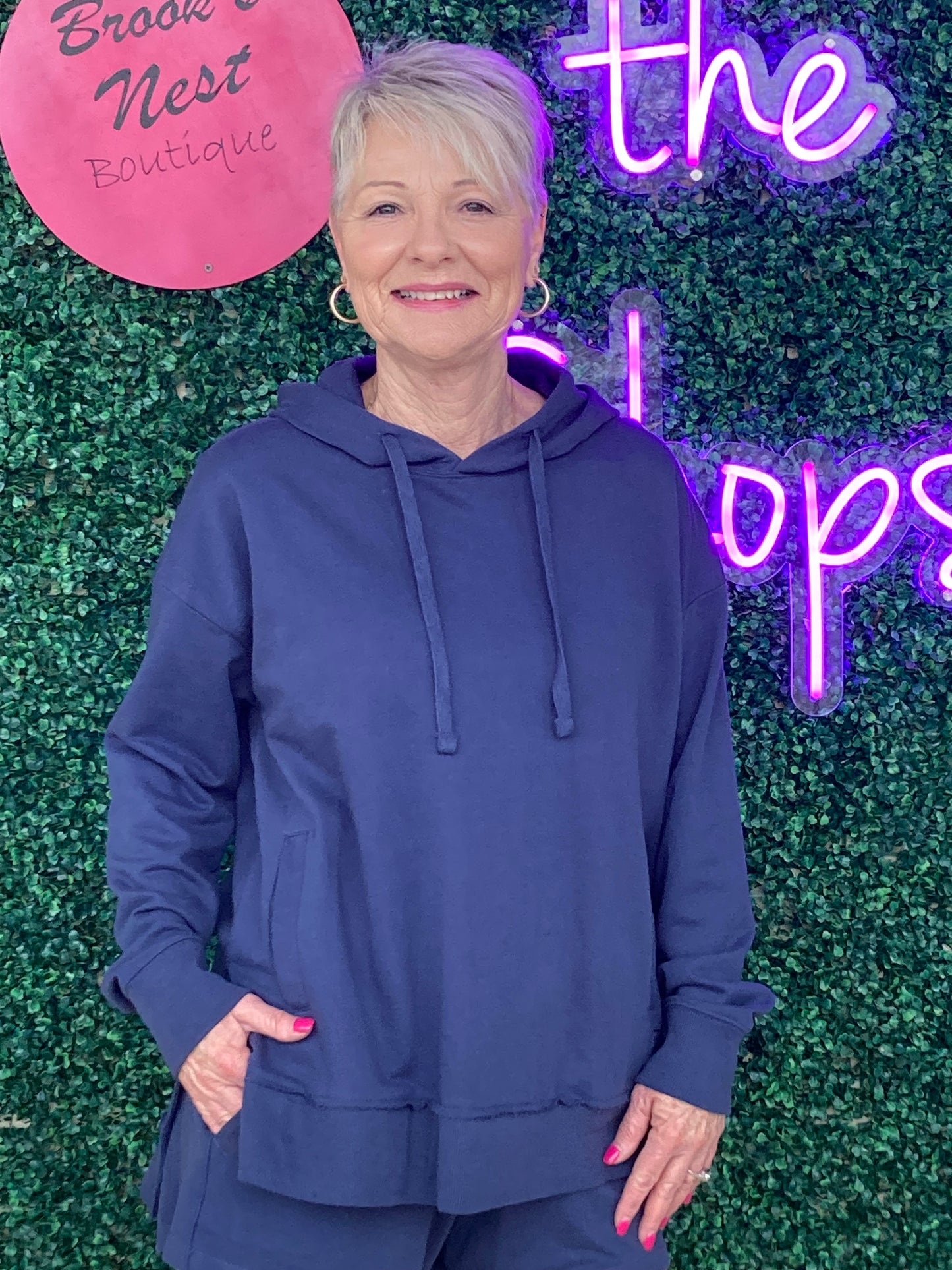 Denim Cape May Hoodie