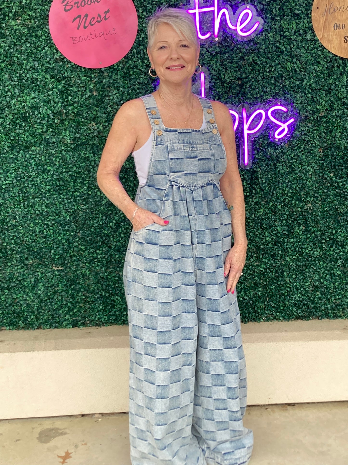 Checker Print Overall’s