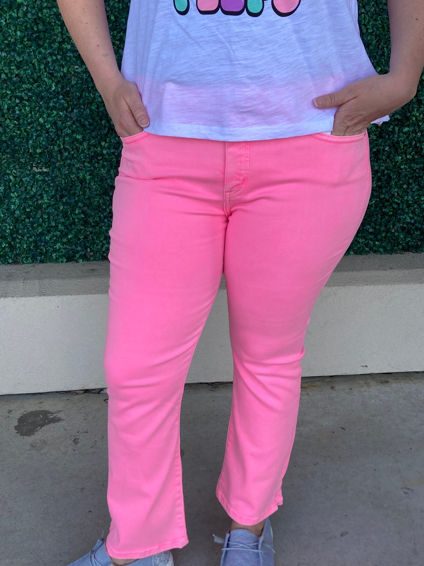 KanCan Neon Pink Jeans