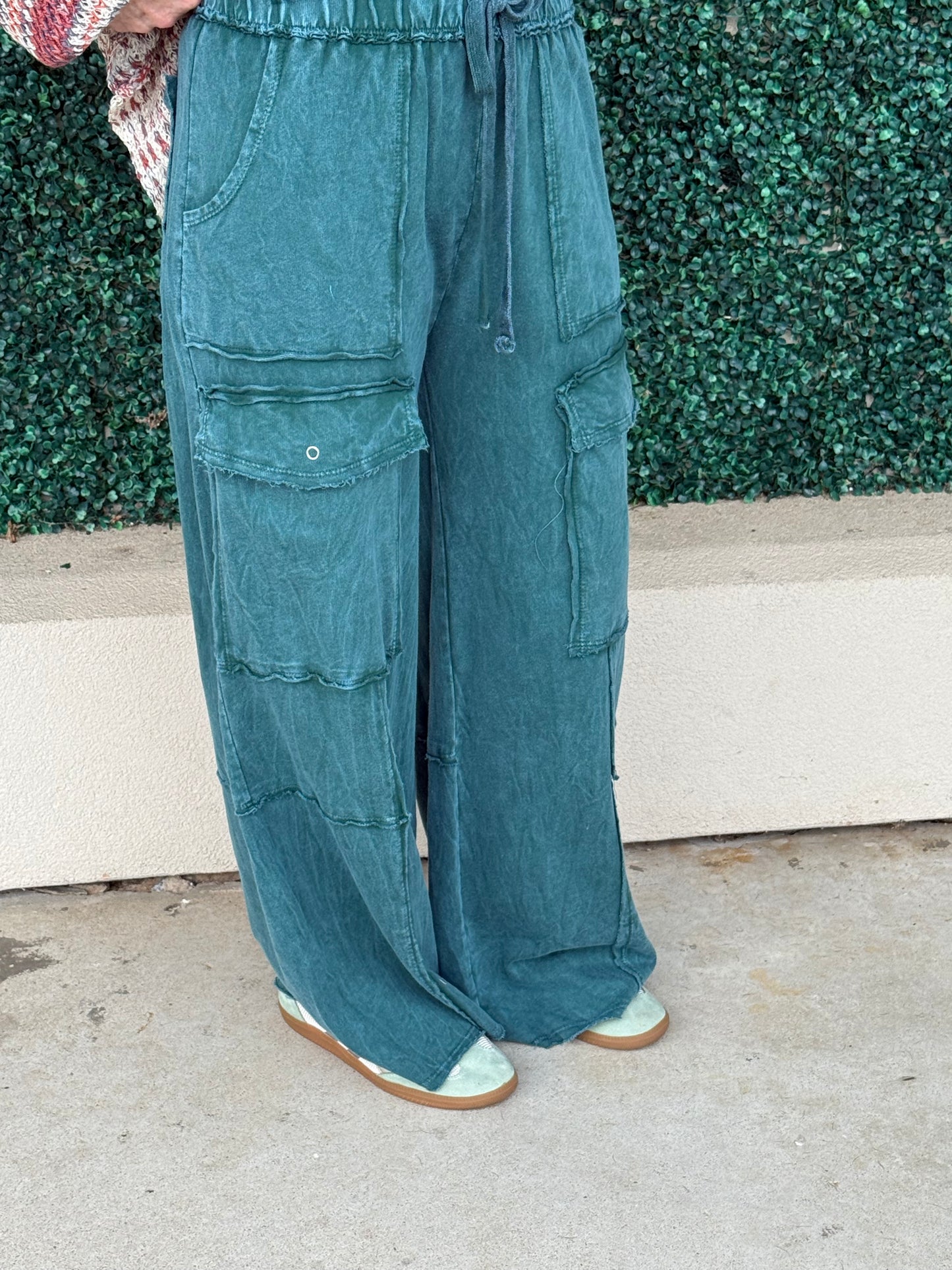 Midnight Green Bottoms