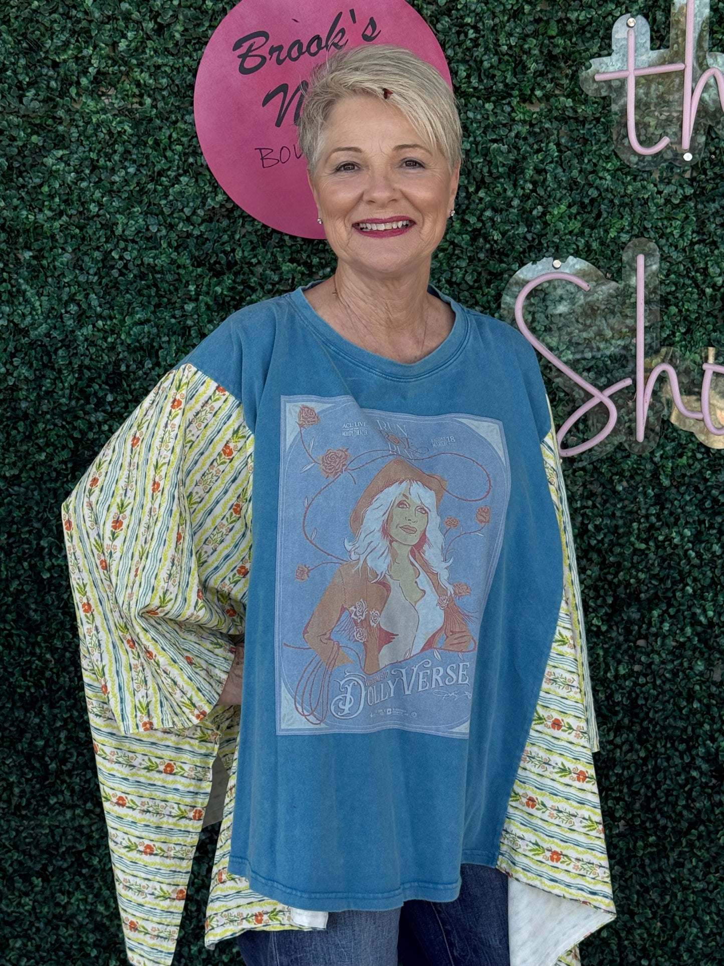 The Dolly poncho Top