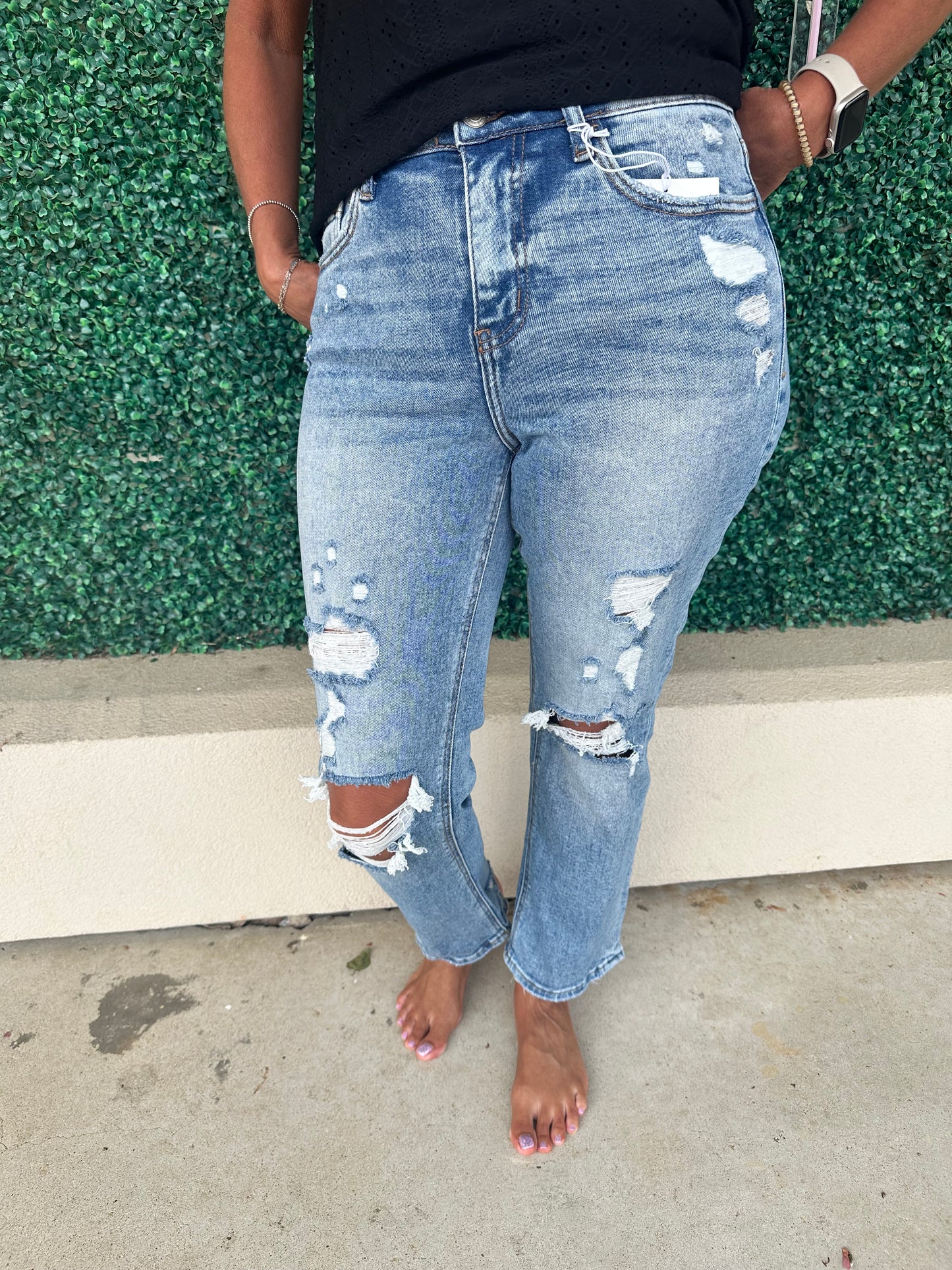 Vervet HR Slim Straight Jeans