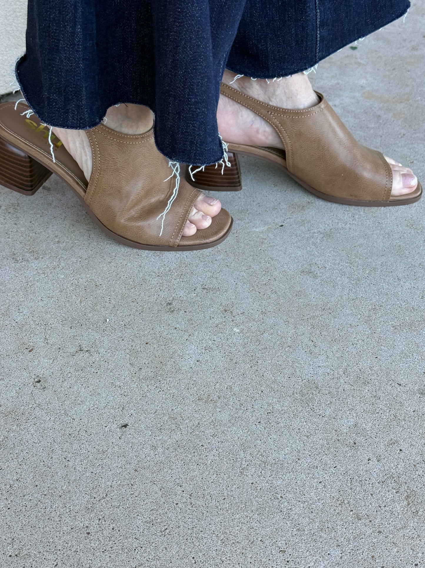ShuShop Taupe Faith Sandal