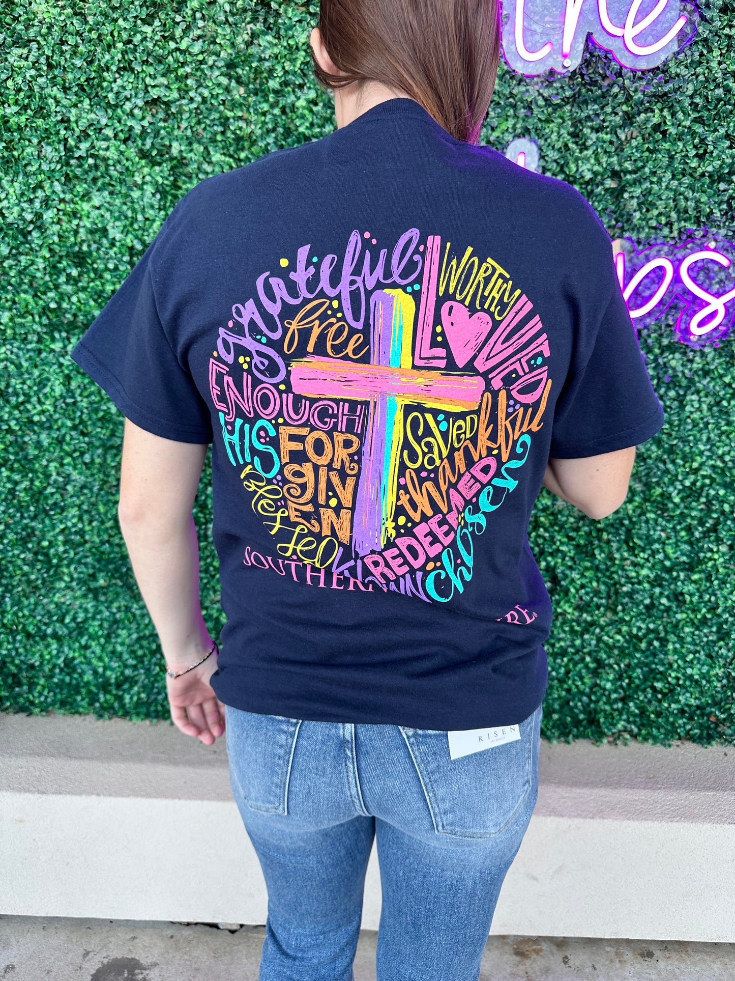 Cross BrushStroke Tee