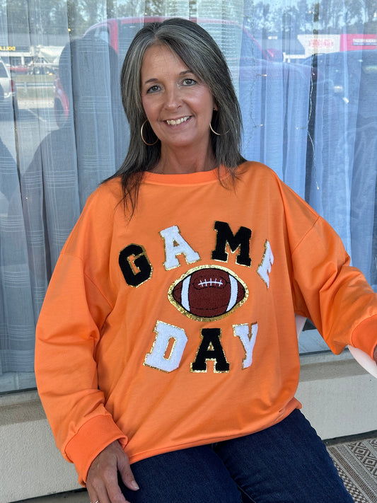 Orange/Black Game Day Sweatshirt