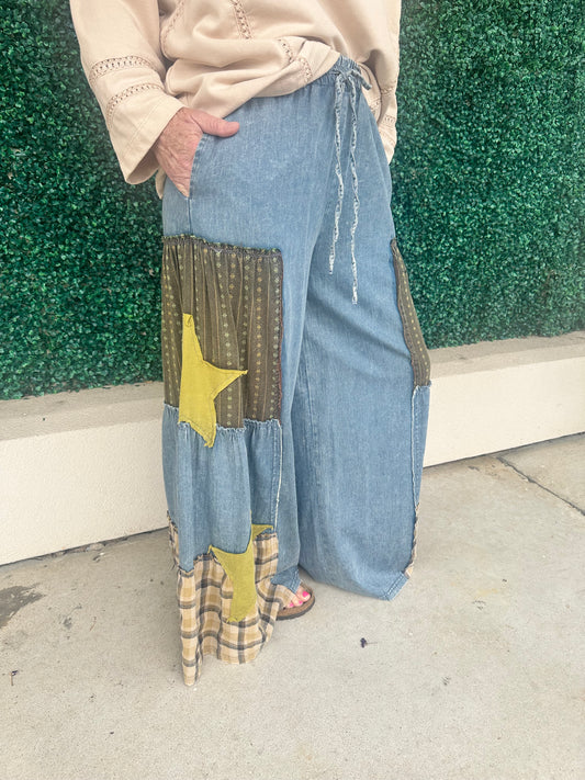 Vintage Star/Plaid Bottoms