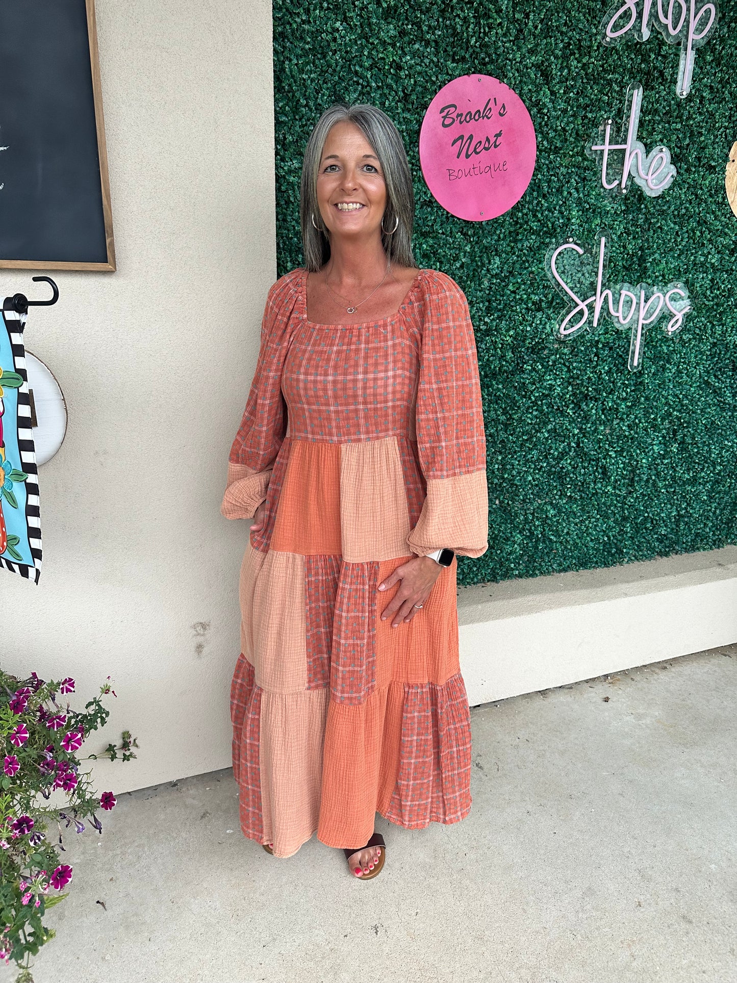 The Pumpkin Latte Dress