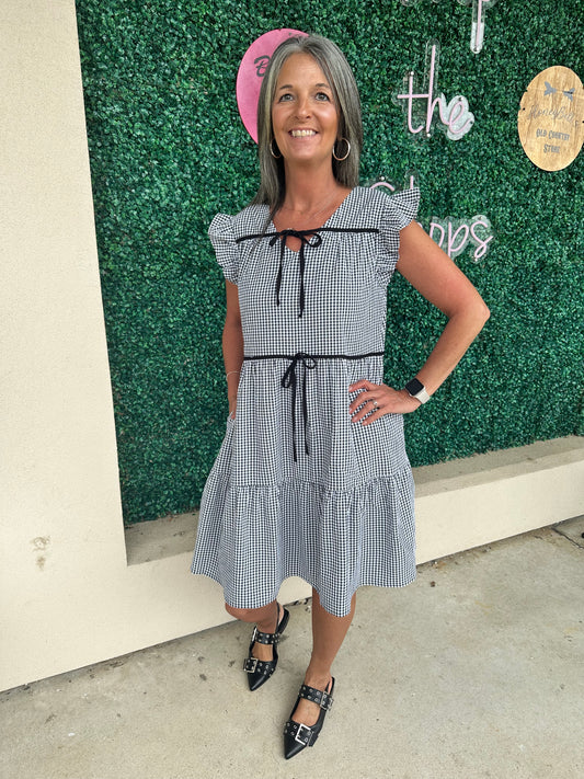 The  Checkered Dress