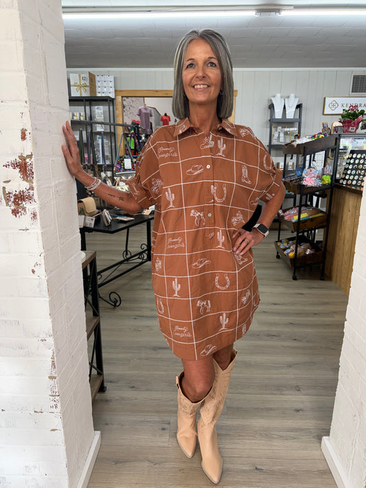 The Howdy Cowgirls Dress