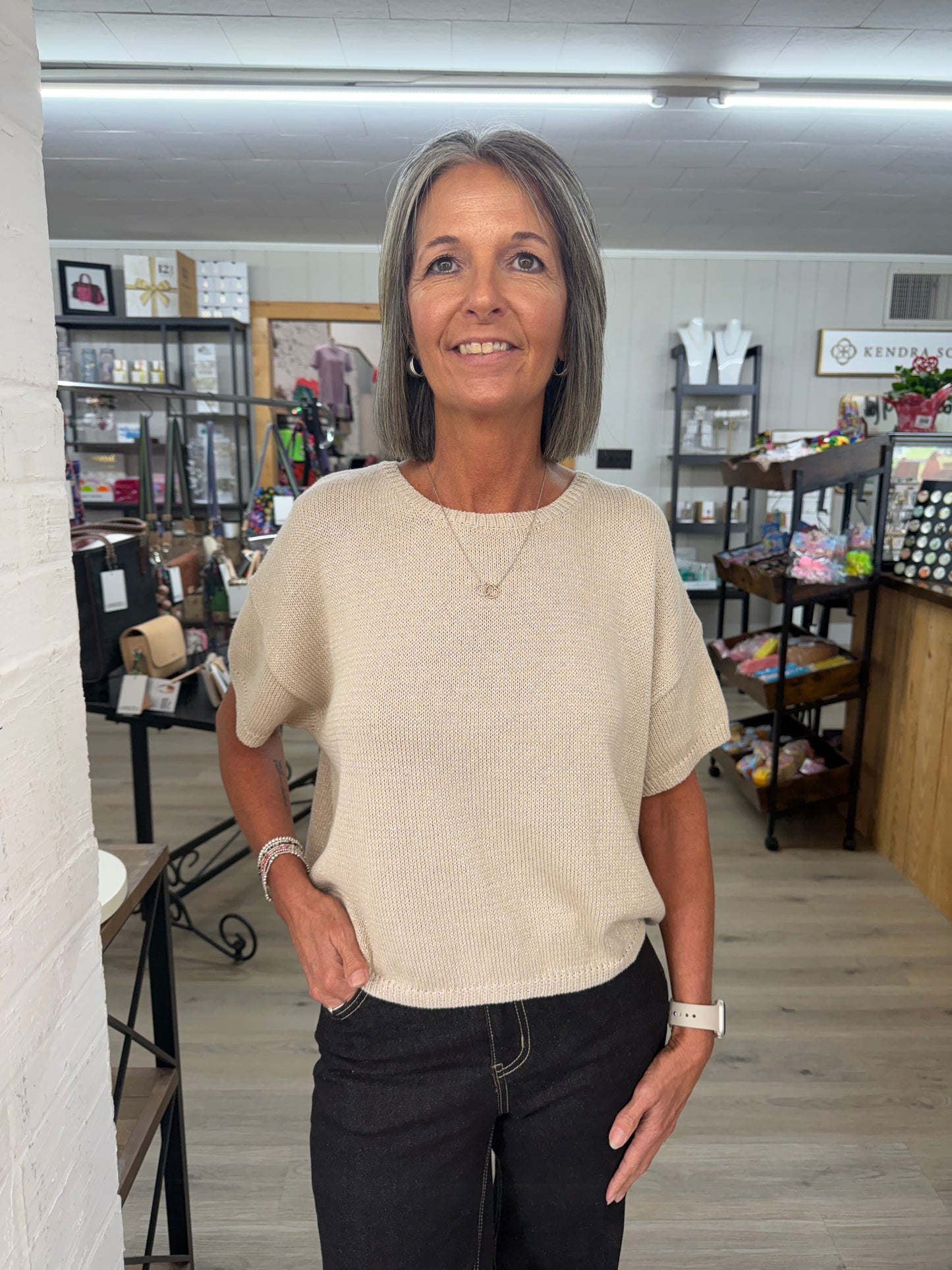 The Shimmering Oatmeal Top