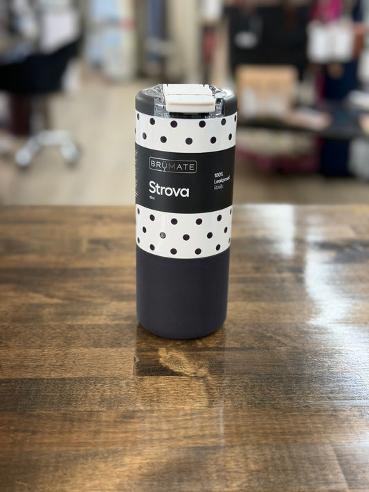 Brumate Strova 18oz Polka Pearl