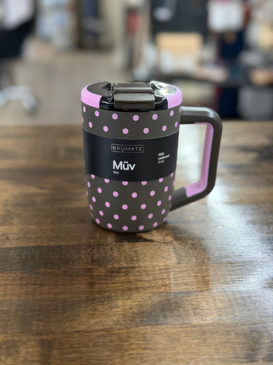 Brumate Muv 15oz Mocha Dot