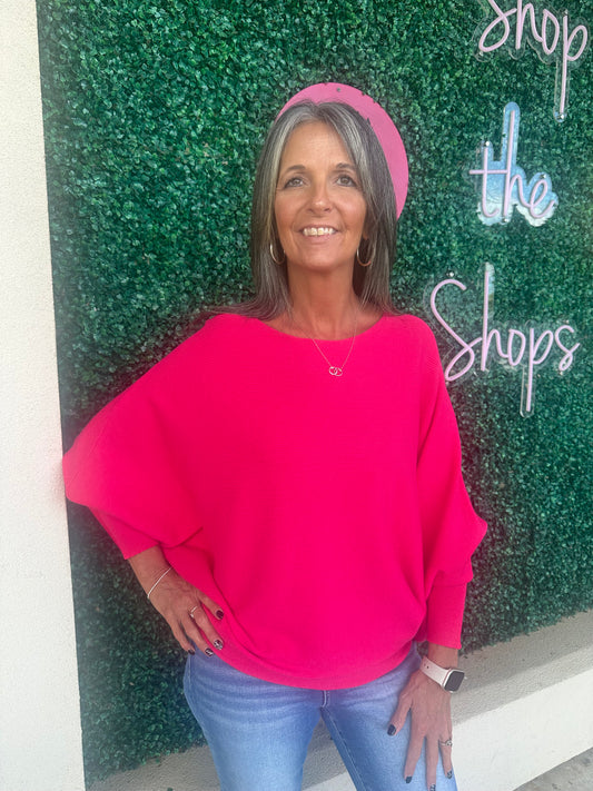 The Pink Butterfly Sweater