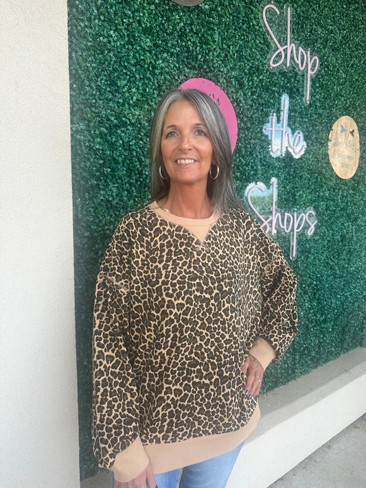 The All Leopard Sweatshirt