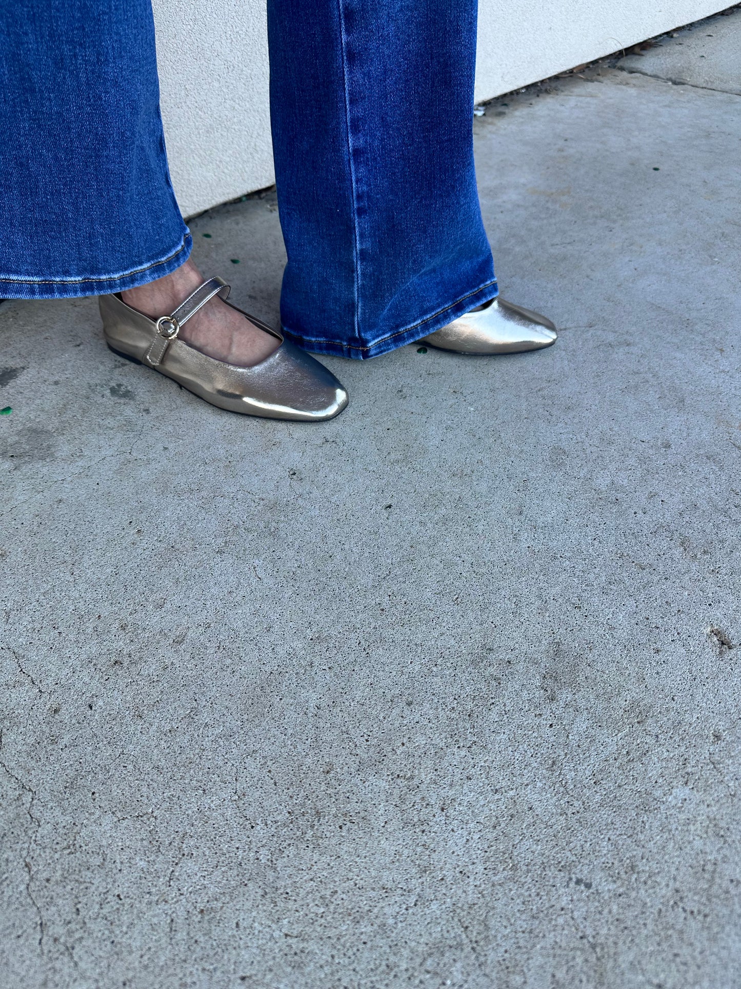 ShuShop Annabelle Gold Flats