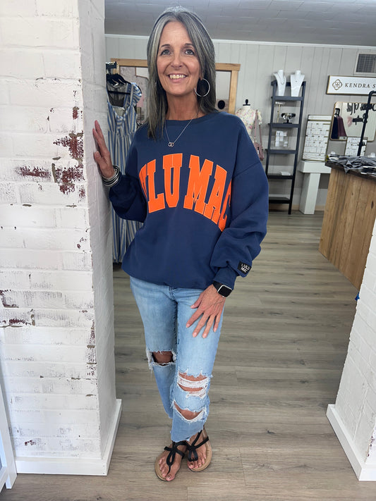 Blue Lulu Mac Sweatshirt