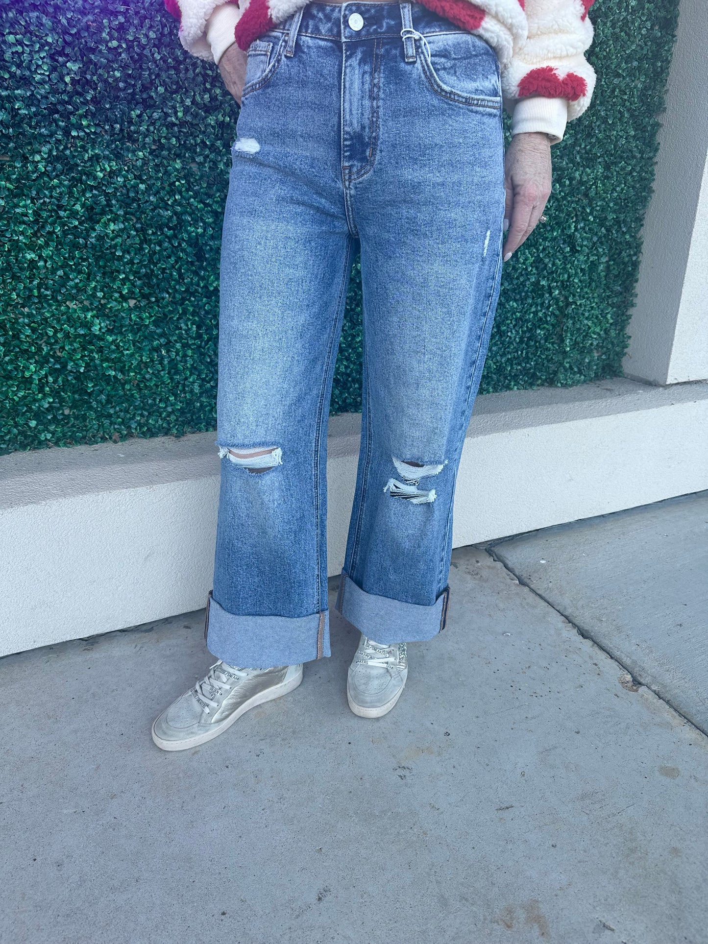 Lovervet HR Baggy Cuff Jeans