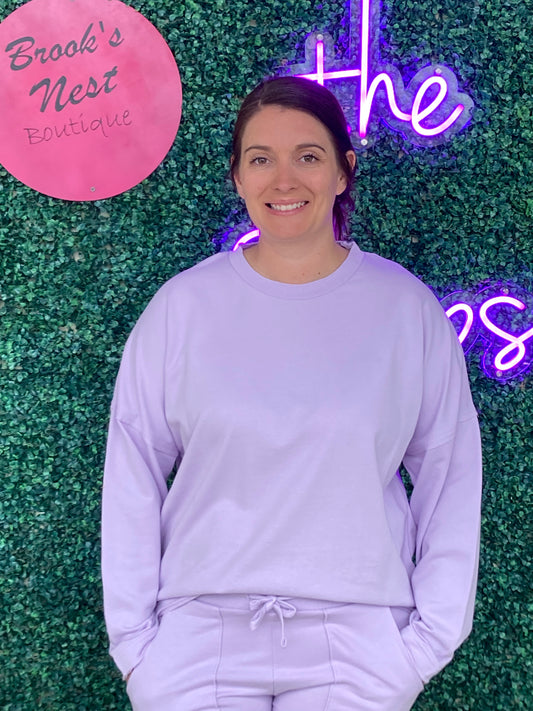 Laurel Lavender Top