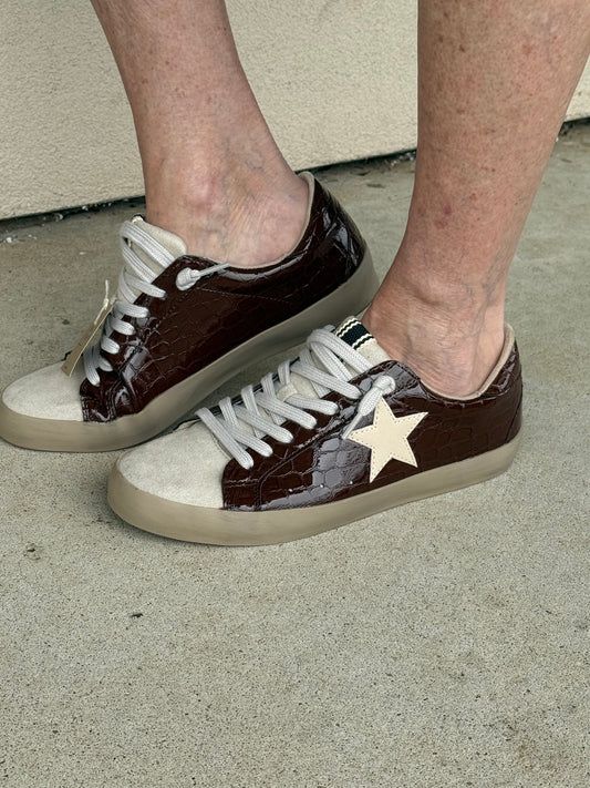 ShuShop Paula Brown Sneakers
