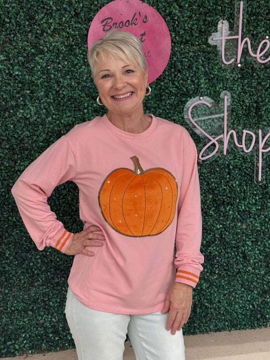 Pumpkin Pink Sweatshirt