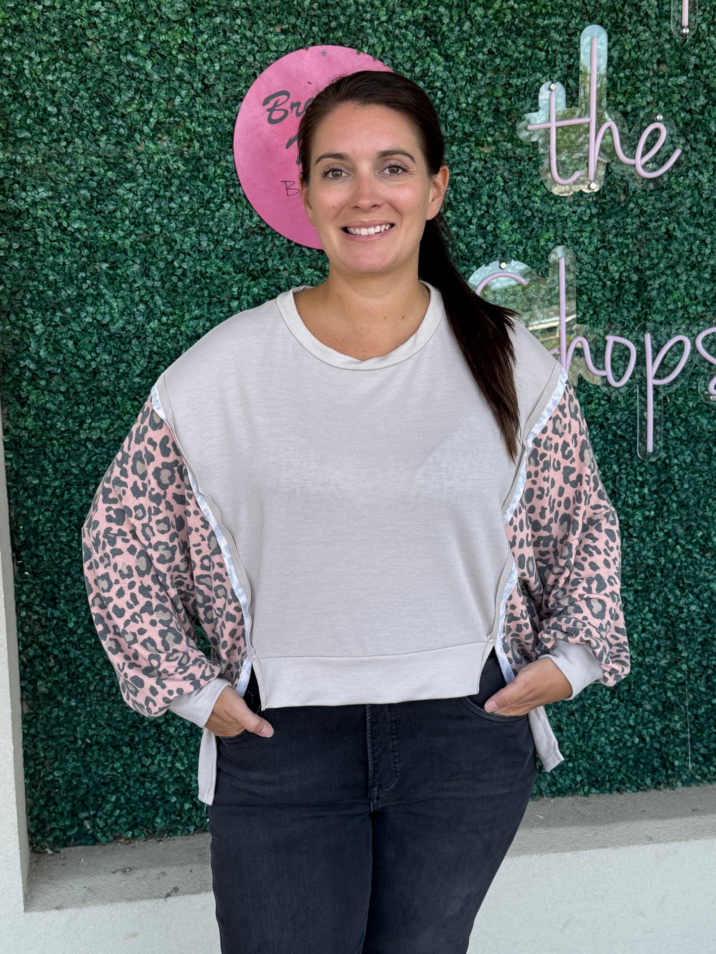 Leopard For Days Top