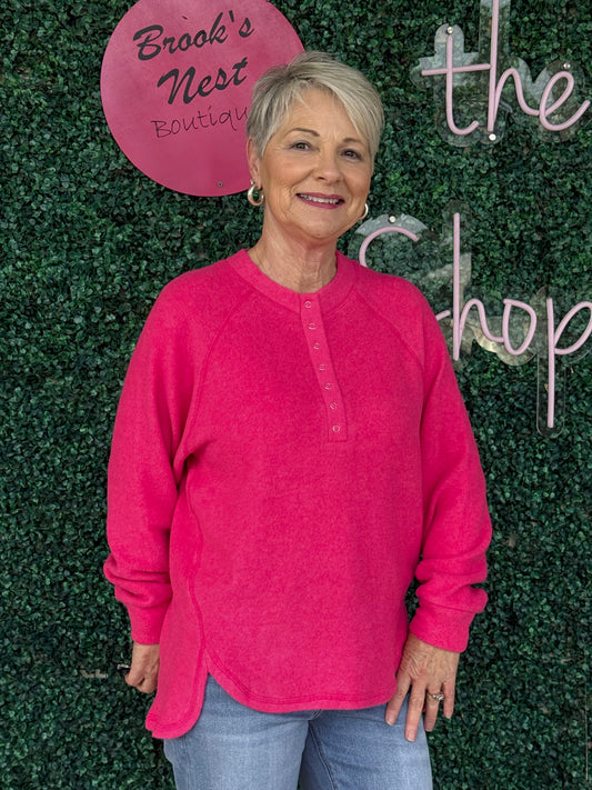 Cozy Pink Top