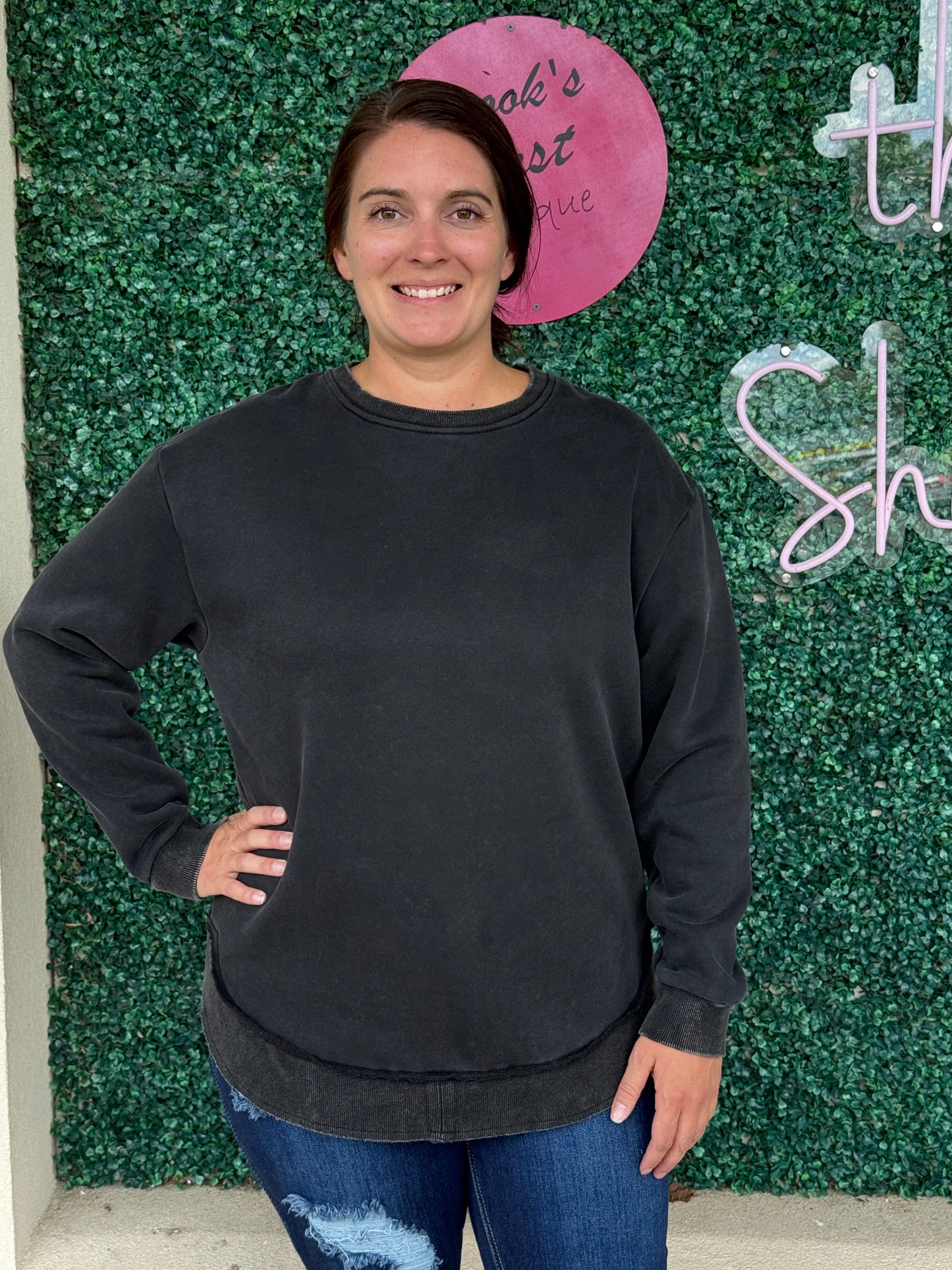The Black Sweatshirt