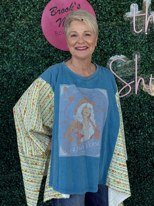 The Dolly poncho Top