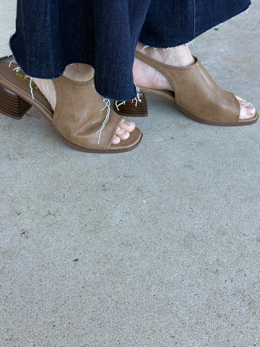 ShuShop Taupe Faith Sandal