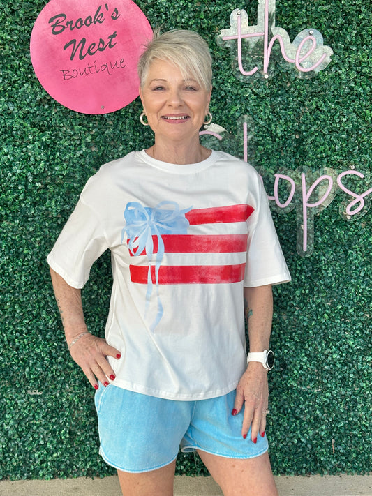 Bow Flag Tee