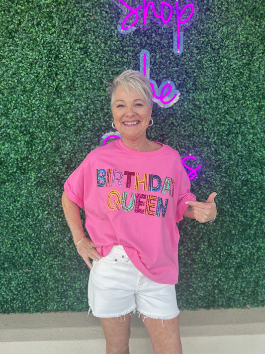 Birthday Queen Top